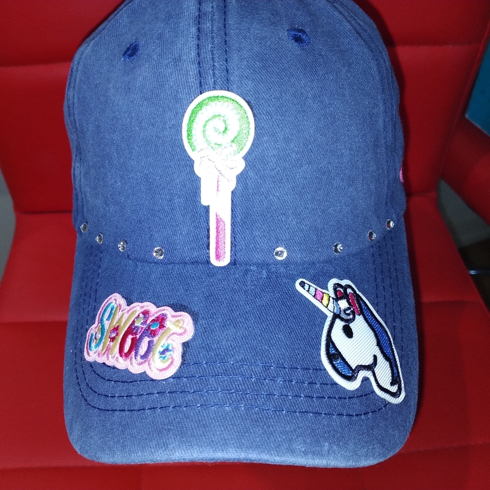 Dani'z Hatz. Girls Jeans Blue Pure Cotton. Hats made by me.
